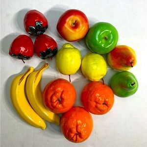 Vintage Ceramic Fruit